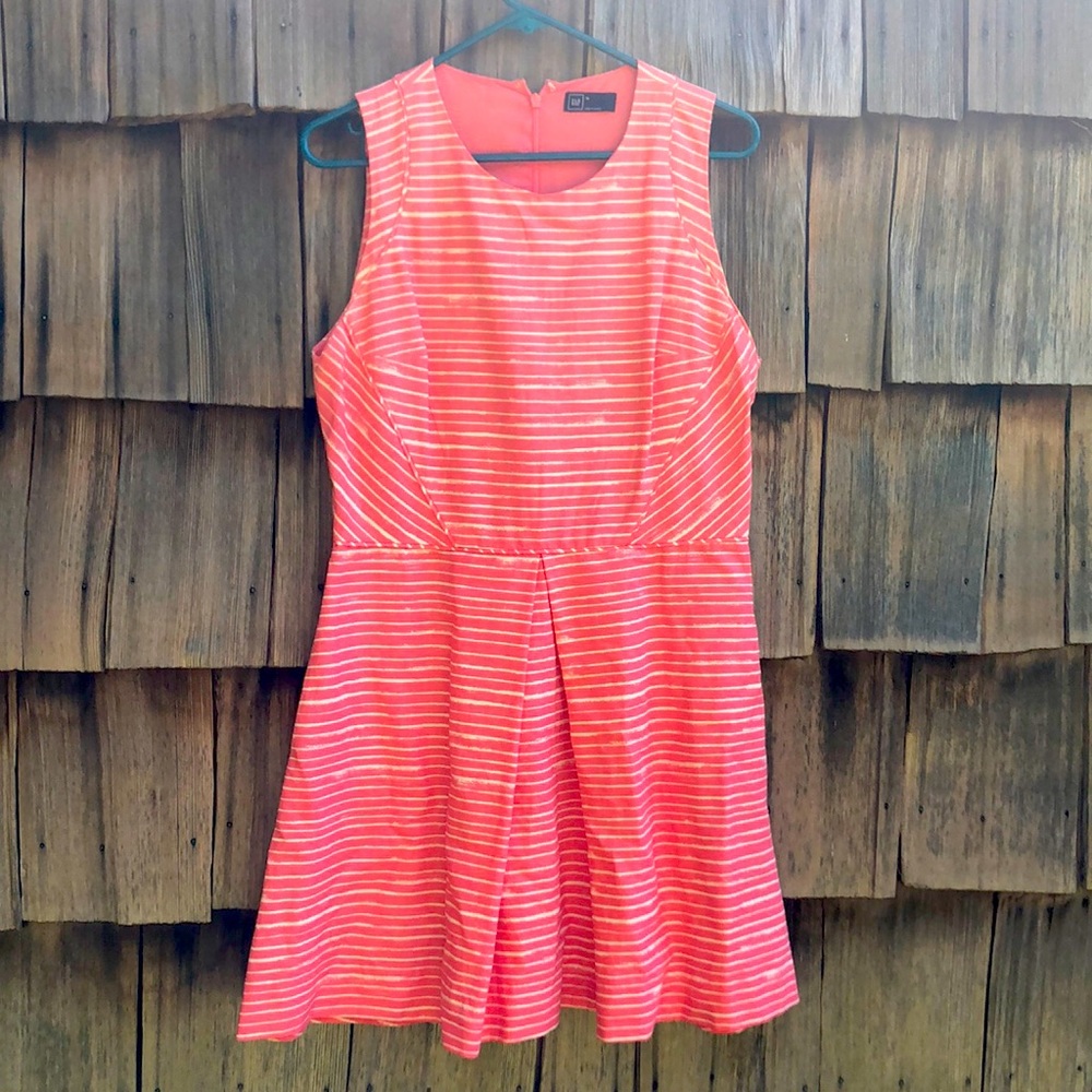 Coral pink sundress WITH POCKETS!